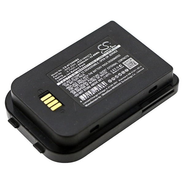 Bsc Preferred Handheld Nautiz X5 eTicket 6400mAh Barcode Replacement Battery CS-NTX500BX.2 - main